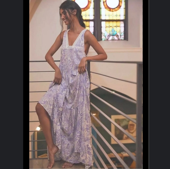 Free People Dresses & Skirts - Free People Tiers To You Maxi Dress Size M